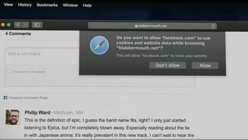 Safari avisará al usuario cuando