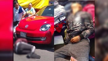 Los dos presuntos asaltantes resultaron