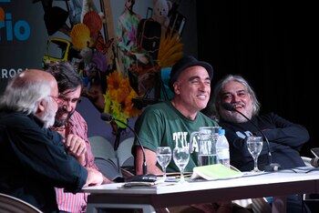 Homenaje a Fontanarrosa: Sasturain, Apo,