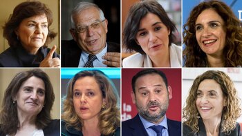 Los futuros ministros del Gobierno