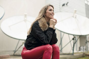 Chechu Bonelli, conductora periodística y