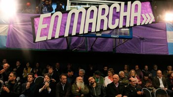 Algunos de los dirigentes de