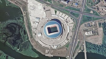 El Kazán Arena tiene capacidad