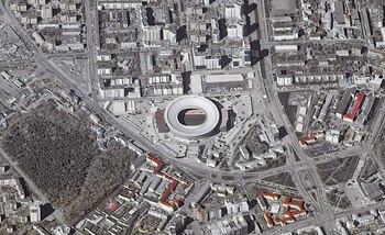 El Estadio Central de Ekaterimburgo