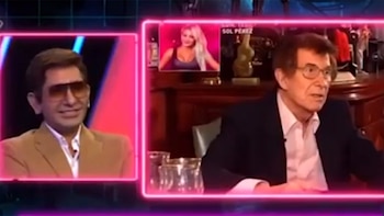 El imitador de Silvio Soldán que llamó a Sol Perez, en “Bendita” (Foto: captura de imagen)