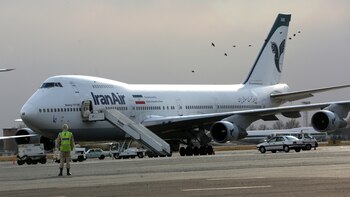 Un Boeing 747 de Iran Air (AFP)