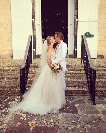 Barron Hilton y Tessa Gräfin von Walderdorff. (Instagram)