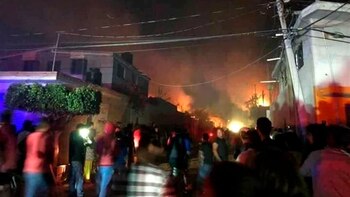Siete personas murieron en un accidente con pirotecnia en México