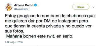 Jimena Barón explicó el método
