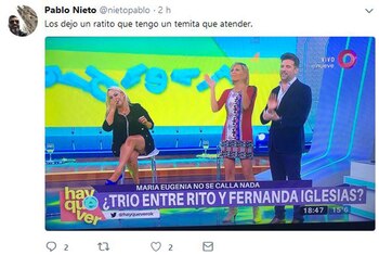 El divertido mensaje de Nieto