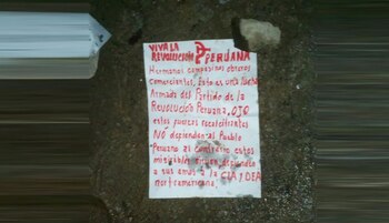 Un afiche que dejó el