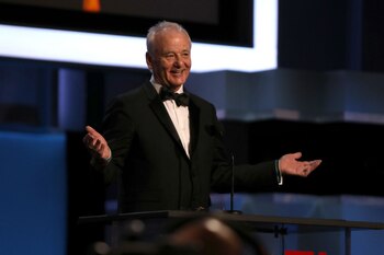 Bill Murray homenajeando a Clooney.