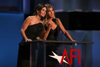 Aniston y Cox.