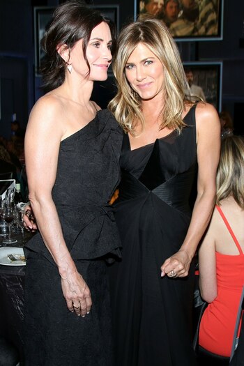 Courteney Cox y Jennifer Aniston