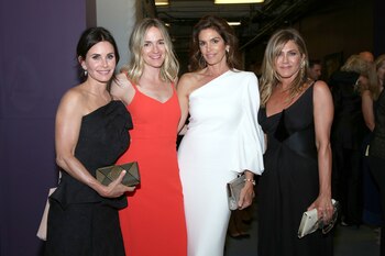 Courteney Cox, Molly McNearney, Cindy