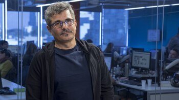 (Paolo Genovese en los estudios