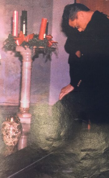 Luis Miguel, conmovido durante la