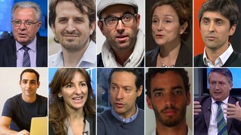 Oradores del sector público y