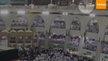 El hombre se lanzó desde