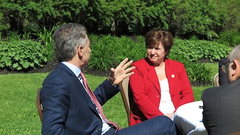 Kristalina Georgieva, en año pasado,