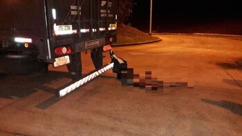 El conductor afirmó que no