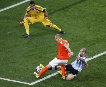 La intervención a Robben en