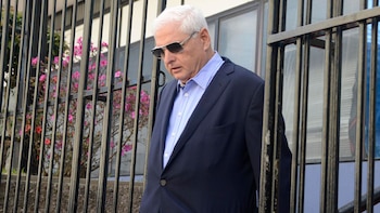 El ex presidente de Panamá Ricardo Martinelli, preso desde 2017 por espionaje ilegal (AFP)