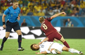 Néstor Pitana dirigió a Rusia