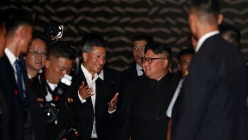 Unos 40 guardaespaldas custodiaron al