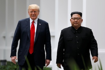 El mandatario estadounidense Donald Trump