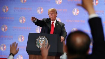 Donald Trump, presidente de EEUU