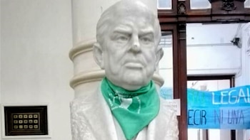 ¿Un Sarmiento con pañuelo verde?