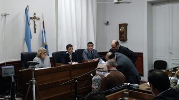 El fiscal Rondoni Caffa le