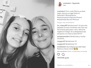 La periodista compartió en su