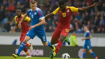 Alfred Finnbogason, quien juega en