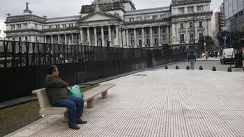 Las vallas que están colocadas