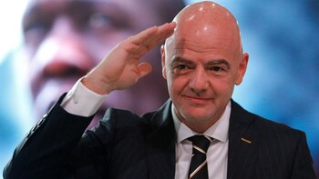 Gianni Infantino, presidente de la