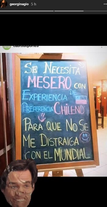 La historia que subió Georgina