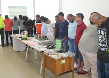 Los 27 detenidos de la