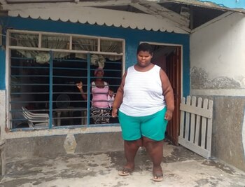 Harrison Díaz nació ciego en