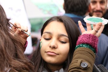 Fueron muchas mujeres, niñas y