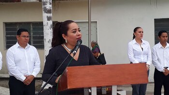 La alcaldesa de Tamiahua, Veracruz,