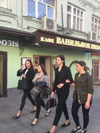 Desde Moscú, cómo se visten