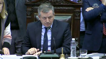 El presidente de la Cámara