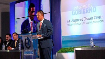 El candidato asesinado Alejandro Chávez