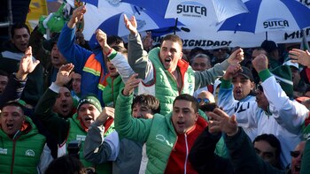 Afiliados de Camioneros en el