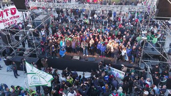 El escenario principal donde estuvieron