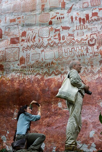 La antropóloga Celine Valadeau y