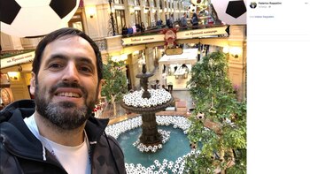 “Con Matías Rappallini”, dice una