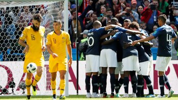 Francia vs. Dinamarca (Reuters)